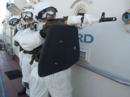 Морпехи ДВОКУ и пограничники освободили захваченный «террористами» корабль