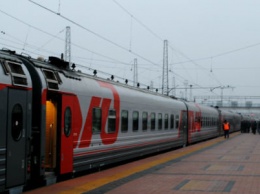Первый в России поезд с вагонами новой модели прибыл в Белгород