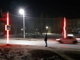В Бийске установят модернизированные светящиеся столбы
