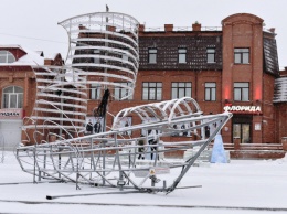Барнаул продолжает готовиться к Новому году