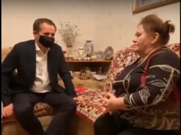 Вячеслав Гладков навестил жительницу Шебекинского района и выслушал ее жалобу