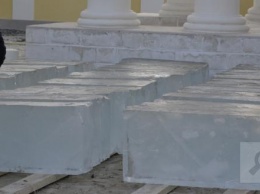 Открытие выставки ледяных фигур в Калуге перенесли