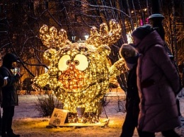 К Новому году в Симферополе появятся светящиеся фигуры Смешариков