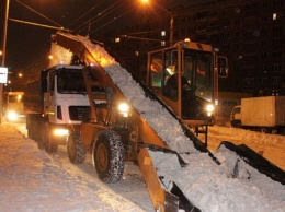 Снегоуборочная техника Барнаула работает в усиленном режиме