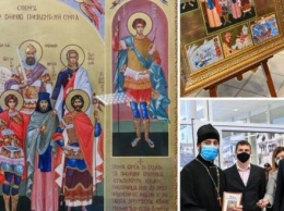 На калужской земле создали икону "Собор святых воинов, покровителей спорта"