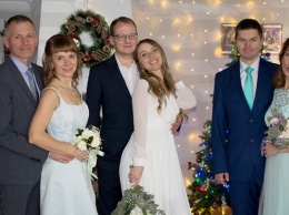 В селе Гальбштадт в День Николая Чудотворца зарегистрировали три брака с разницей в полчаса