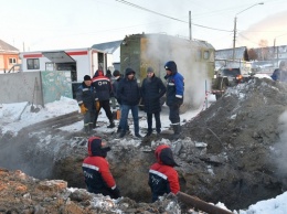 Мэр Барнаула проконтролировал ход работ по устранению коммунальных аварий