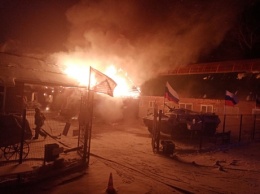 Пожар произошел в иркутском питомнике для собак