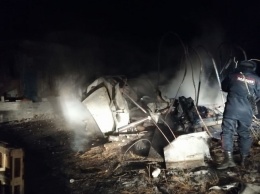 Пожарные ЕАО обнаружили человеческие останки на месте взрыва баллона