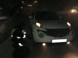 Женщина попала в сложную дорожную ситуацию в Кузбассе