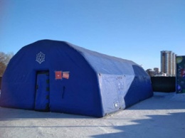 Теплые палатки появились на набережной Благовещенска