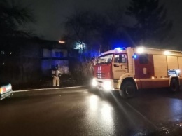 Ночью в Калининграде сгорел жилой дом, погибли двое мужчин
