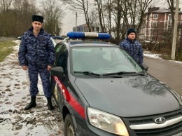 В Калининграде росгвардейцы задержали мужчину, громко матерившегося в магазине