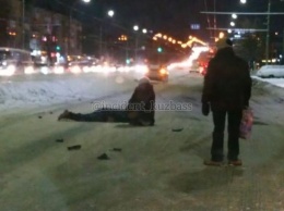 Автомобилист сбил пешехода около кемеровского Парка Ангелов