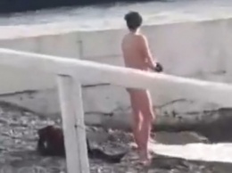 Оголившийся на сочинском пляже мужчина шокировал местных жителей