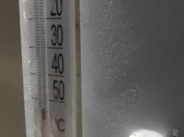 Кузбассовцы зафиксировали рекордно низкую температуру