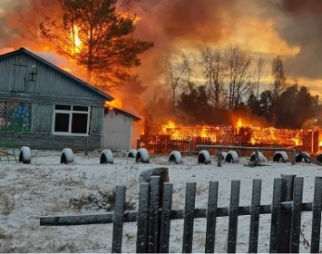 Школьники из сгоревшей школы в Луусалми приступят к учебе после досрочных каникул