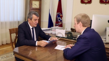 Полпред президента в СФО Сергей Меняйло начал работу в Барнауле