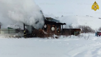 В Алтайском крае во время пожара погибли два человека