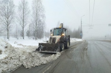 Подрядчик, отвечающий за уборку снега в Петрозаводске оштрафован на 1,2 миллиона рублей