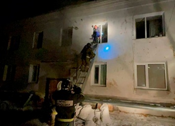 Детей и собаку эвакуировали из горящего дома в Чигирях