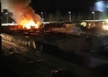 Поздно вечером в Чигирях случился пожар