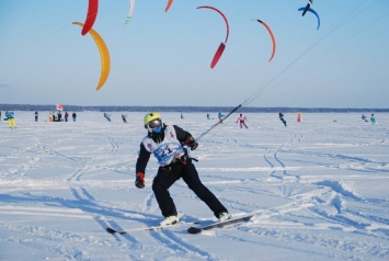 В Петрозаводске проходит этап кубка России по сноукайтингу
