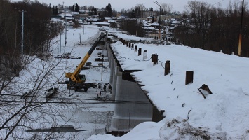 В Заринске начали масштабный ремонт аварийного моста до микрорайона Сорокино