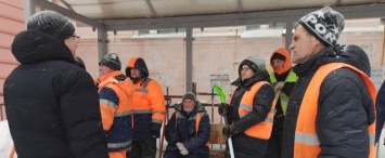 Дмитрий Денисов проверил уборку Калуги в снегопад