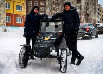 Российские школьники построили машину за 30 тысяч рублей