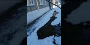 «Полные ванны канализации»: в Шахтах третью неделю топит переулок Студенческий