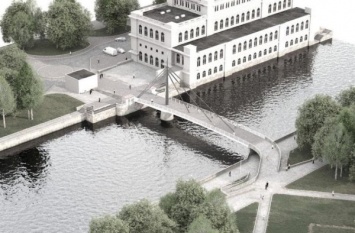 В Калининграде выбрали концепцию моста от Музея искусств на остров Канта (эскизы)