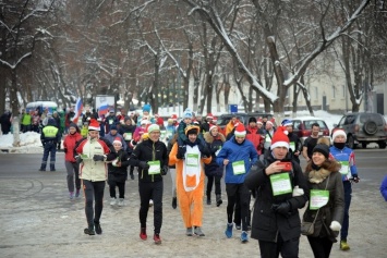 В первый день нового года белгородцы пробегут 2020 метров