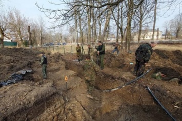 В Нивенском нашли останки 25 человек, предположительно советских воинов (фото)