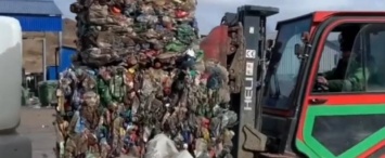 Как перерабатывают калужский мусор из оранжевых контейнеров (видео)