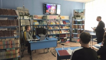 В Барнауле состоялся телемост между алтайскими и белорусскими школьниками