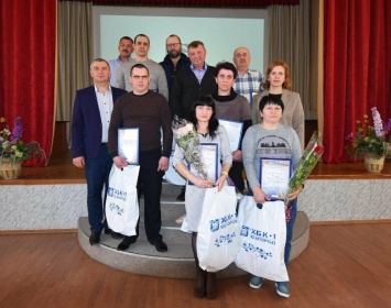 В Белгороде в День труда наградили лучших работников ЖБК-1
