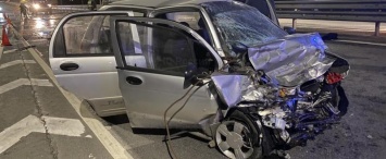 Пожилой водитель погиб после лобового ДТП на Киевской трассе