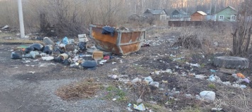 Кемеровчане массово пожаловались на плохую уборку мусора