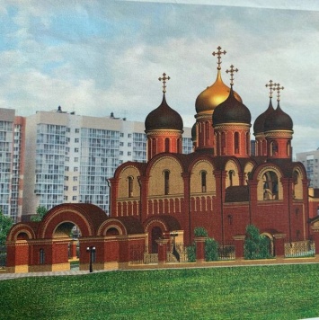 Четырехэтажный православный храм появится возле крупного кемеровского ТЦ
