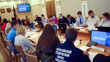 Молодежные лидеры рассказали губернатору Виктору Томенко о своих проектах