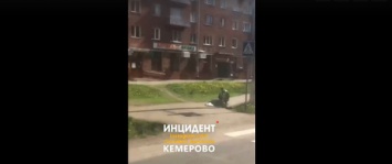 Полицейский обнаружил лежачего человека у пешеходного перехода в Кемерове