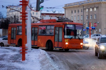 Водитель кемеровского троллейбуса "заблудился"