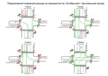 Светофор заработает в новом режиме на перекрестке в Кемерове