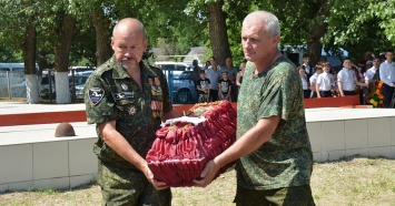 Останки 71 советского солдата перезахоронили в Крымском районе