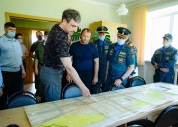 Василий Орлов посетил подтопленные села в Магдагачинском и Шимановском районах
