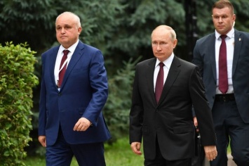 Роспотребнадзор прокомментировал общение Цивилева и Путина без масок в Кемерове