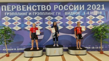 Алтайские спортсмены выиграли три медали на чемпионате России по грэпплингу