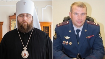 Митрополит Игнатий наградил медалью начальника УФСИН Алексея Федотова