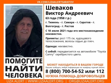 В Саратовской области ищут мужчину на серебристой "Тойоте"
